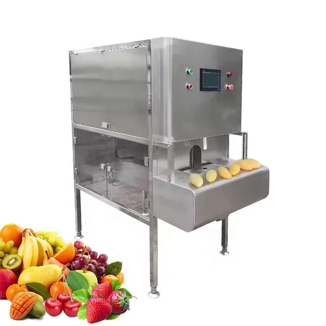 Manufacturer Commercial Automatic Stainless Steel Lemon Persimmon Peach Orange Apple Mango Fruits Peeler Peeling Machine