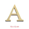 15cm(per letter)