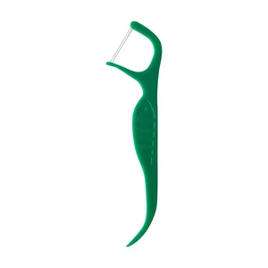 Daily Care ISO BSCI Customized Hospital Specific Dual Thread Interdental Pick Orthodontic Double Line Flosser Free Sample