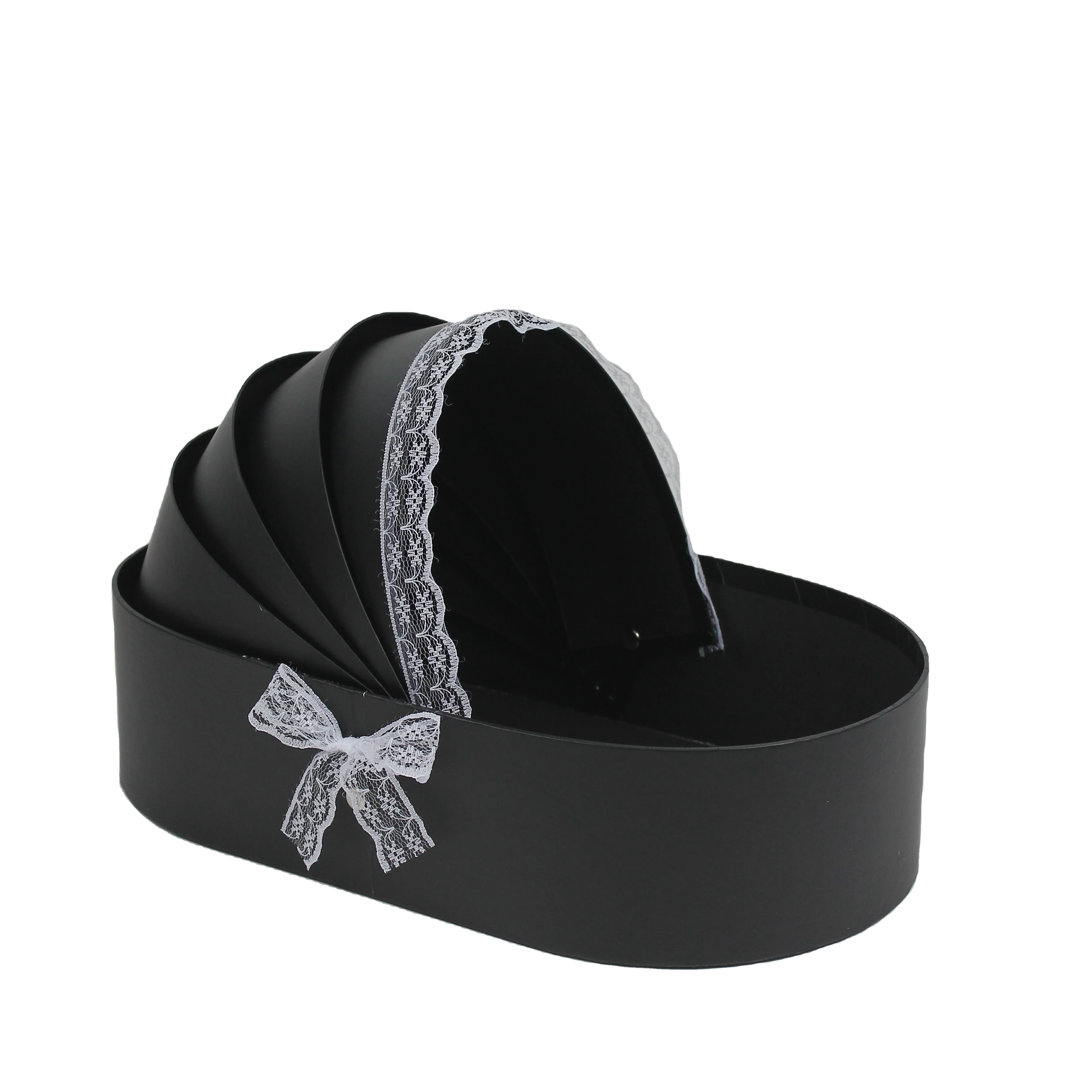 Baby Cradle Gift Box Bassinet Shaped Box For Packaging Chocolate Favors ...