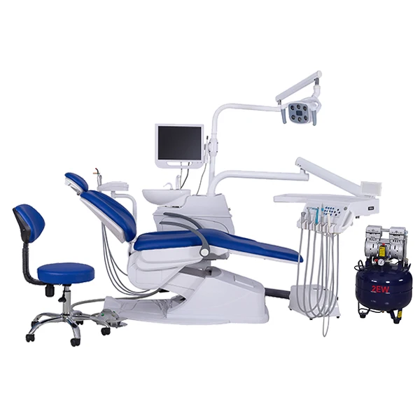 New Foshan Cheap China Dental Chair Unit Price High Quality with Dental Chair sensor LED Lamp