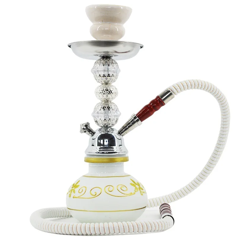 2024 Factory Direct Popular Hot 2 Pipes Small Size Arab Cheap Smoke Shop Low Price Cheap Pen Hookah With Many Color