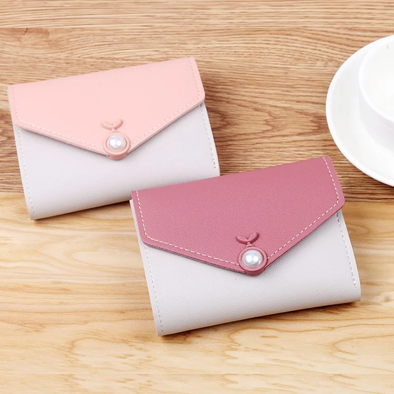Wholesale Personalized Mini Coin Purse Korean Style Simple Envelope Clutch  Wallet For Female From m.
