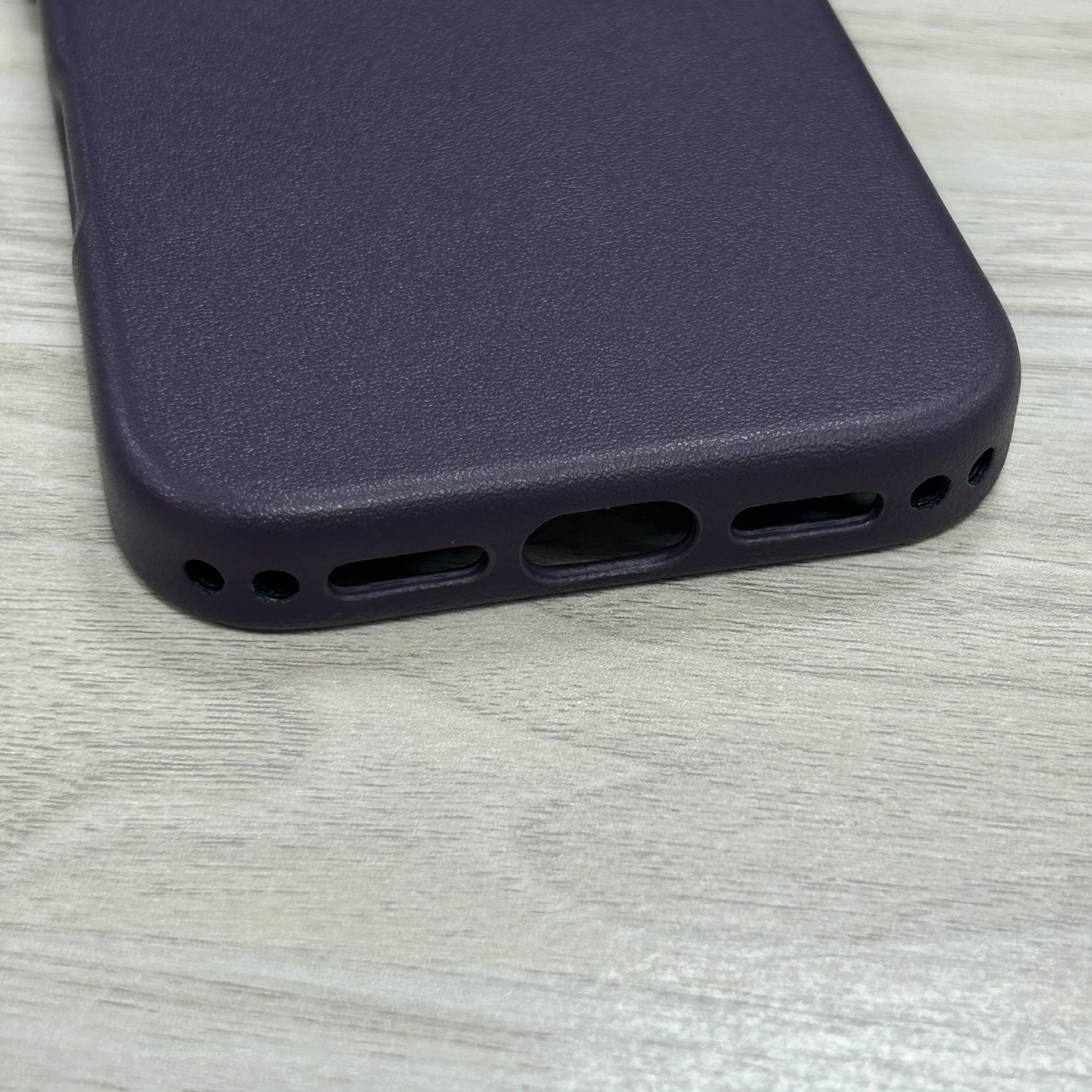 product laudtec pu smooth leather phone case for iphone air 17 16 pro max support lanyard simple business back cover shockproof sjk1101-9