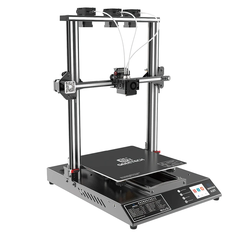 Geeetech A30T 3 in 1 Out 3D Printing Machine Mix Color Triple Color Triple Extruder Large 3d Printer