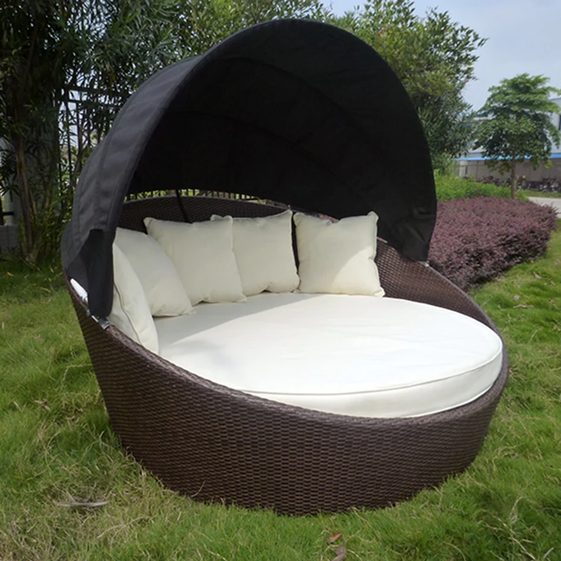 Large Circle Outdoor Lounge Round Lounger Chair - Buy Round Lounger ...