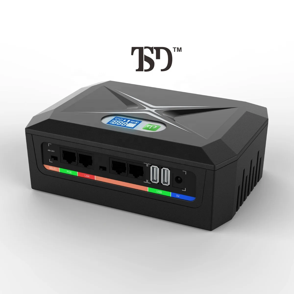 Новое поступление, мини-ИБП с постоянным током 5 В, 9 В, 12 В, источник бесперебойного питания POE LAN 15 В, 24 В, 48 В для домашнего Wi-Fi маршрутизатора, модема, системы видеонаблюдения