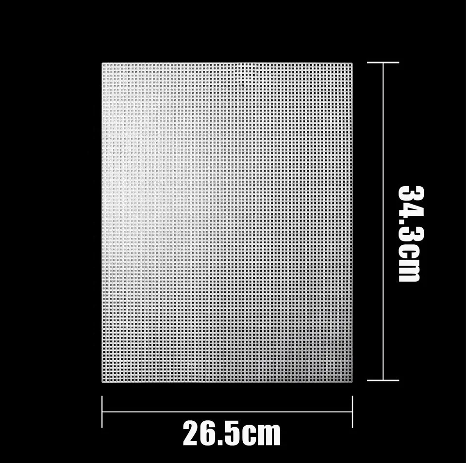 Оптовая продажа простых вырезанных пластиковых холщовых листов для вышивки крестиком рукоделия «сделай