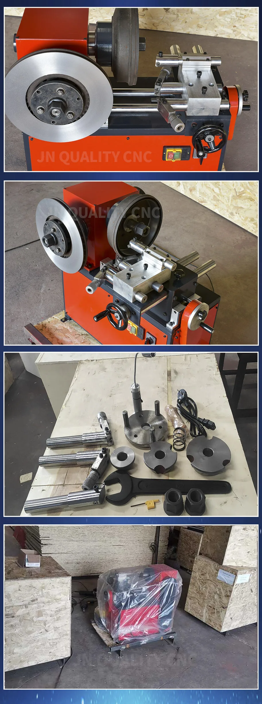 Brake Lathe Machine Brake Disc Drum Lathe For Car Repair C9335a C9335