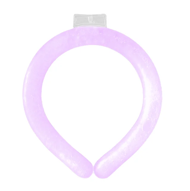 Portable Ice Ring, Neck Cooler, Personal Cooling Tube Neck Wraps for Summer, Hot Weather