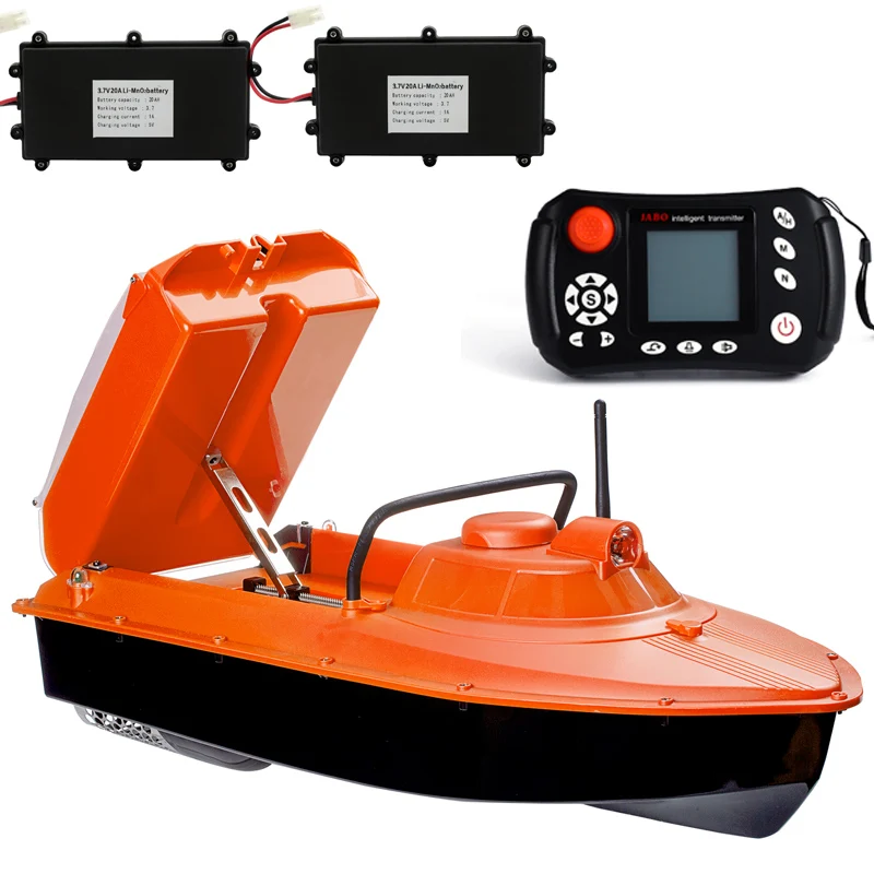 2AG GPS Auto Navigation Autopilot Bait Boat Dipper metal propeller 2PCS Battery 