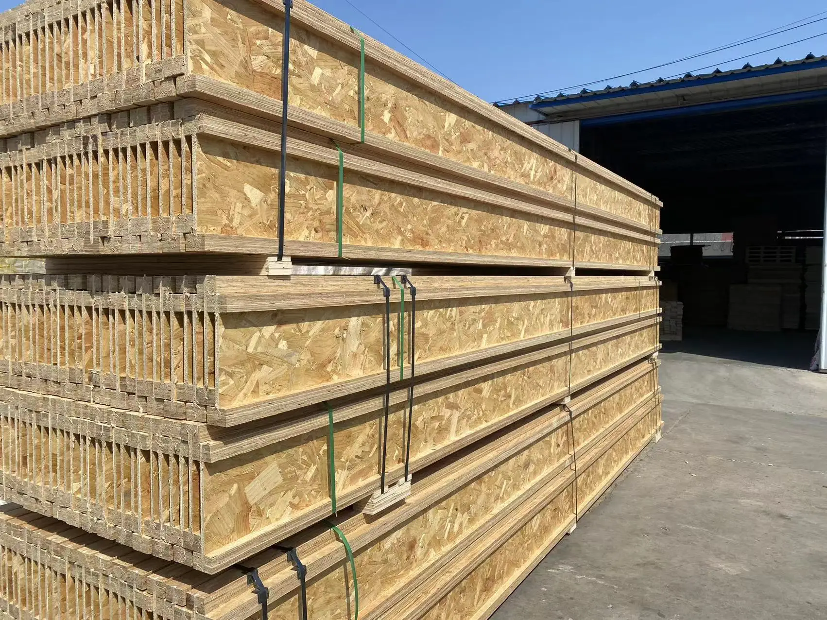 模板材料木工字梁用于大跨度地板托梁木天花板梁木梁 - Buy 托梁木材,Wood Joist,模板 Product on Alibaba.com