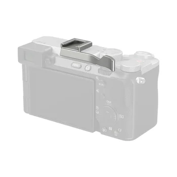 For SMALLRIG Silver Ergonomic Design Thumb Grip for Sony Alpha 7C II/Alpha 7CR/Alpha 7C 8g Microphone Weight Photo Studio