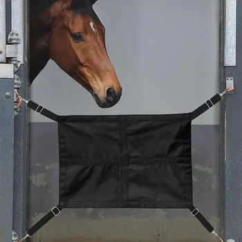 Equestrian accessories--high quality 1680D polyester adjustable straps stall gate stables Horses Stall Guard