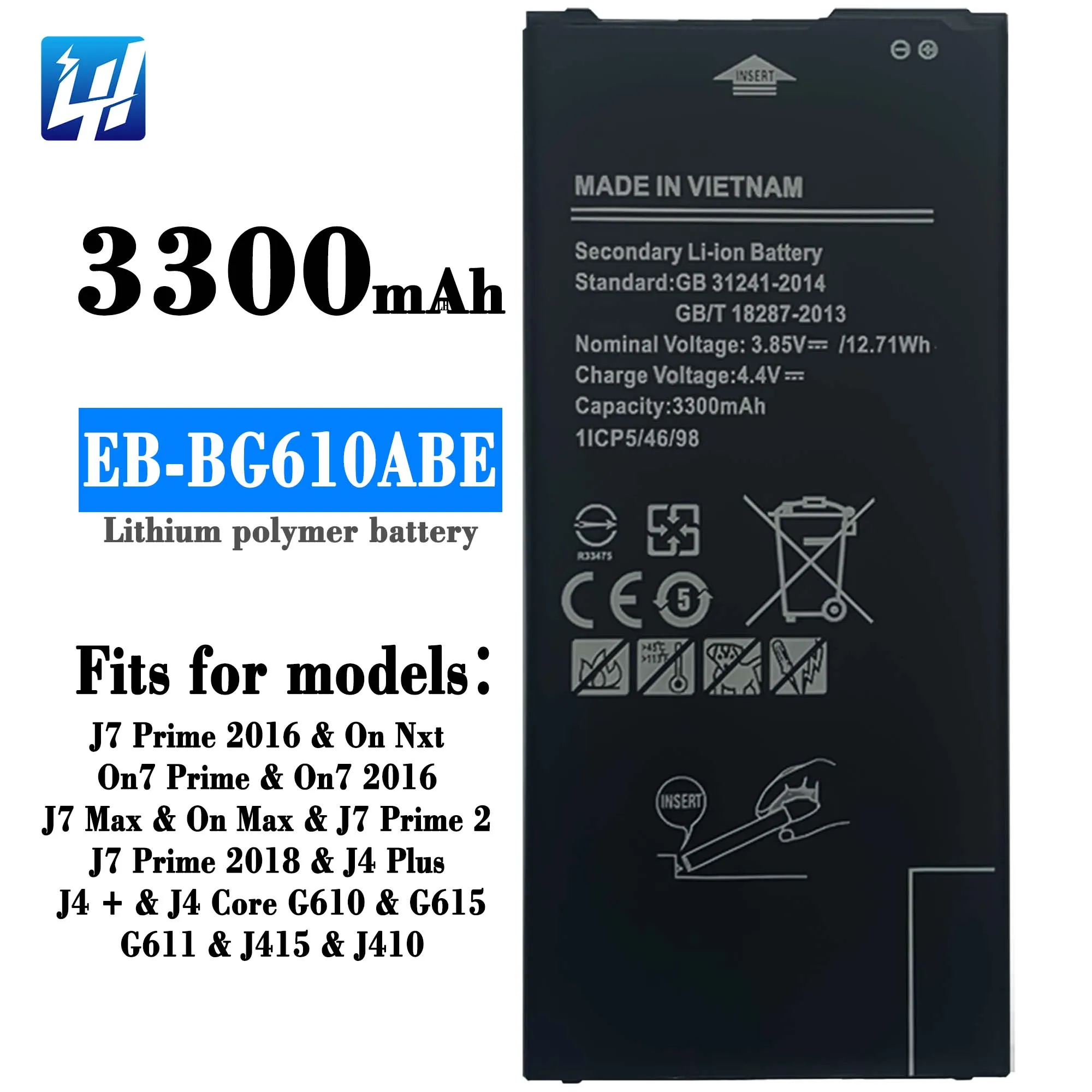 J7 Prime Samsung J7 Battery Mah EB-BJ700CBN Battery For Samsung