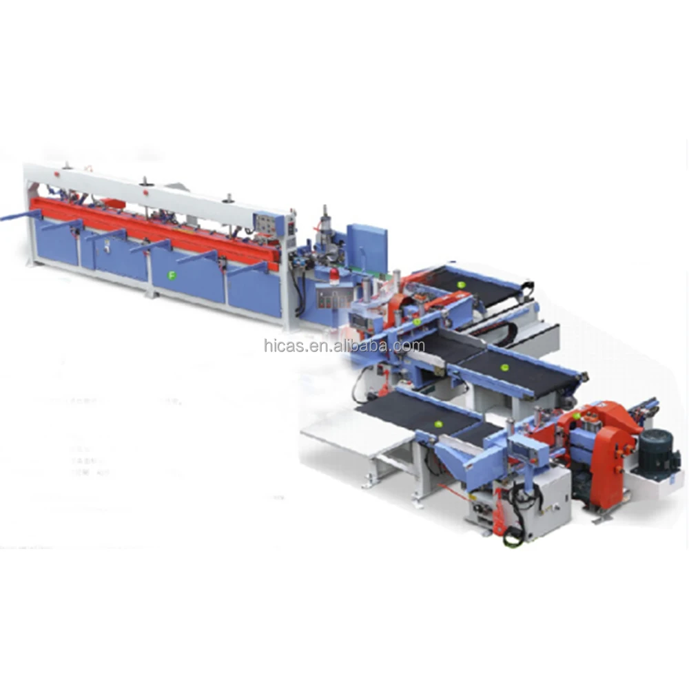 HICAS Wood Finger Joint Production Line Finger Jointing Line with 6m Finger Joint Press