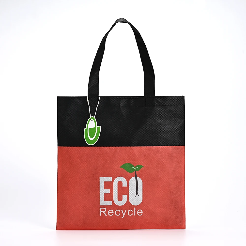 Hot Selling Custom Recycled RPET Linen Cosmetic Bag Waterproof Shopping Bag with Lamination Eco-Friendly Hot Item factory