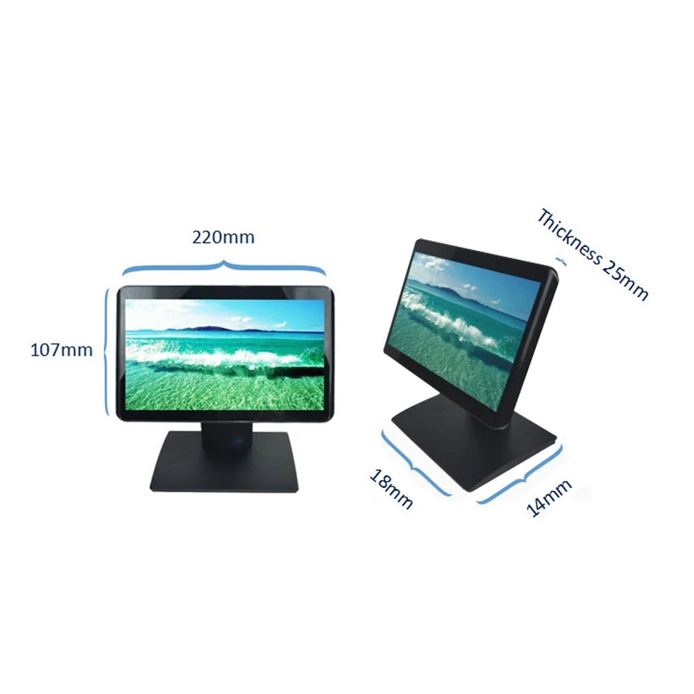 2023 Pos System All in One Restaurant Lcd Portable POS Screen Customer Monitor Pc Terminal