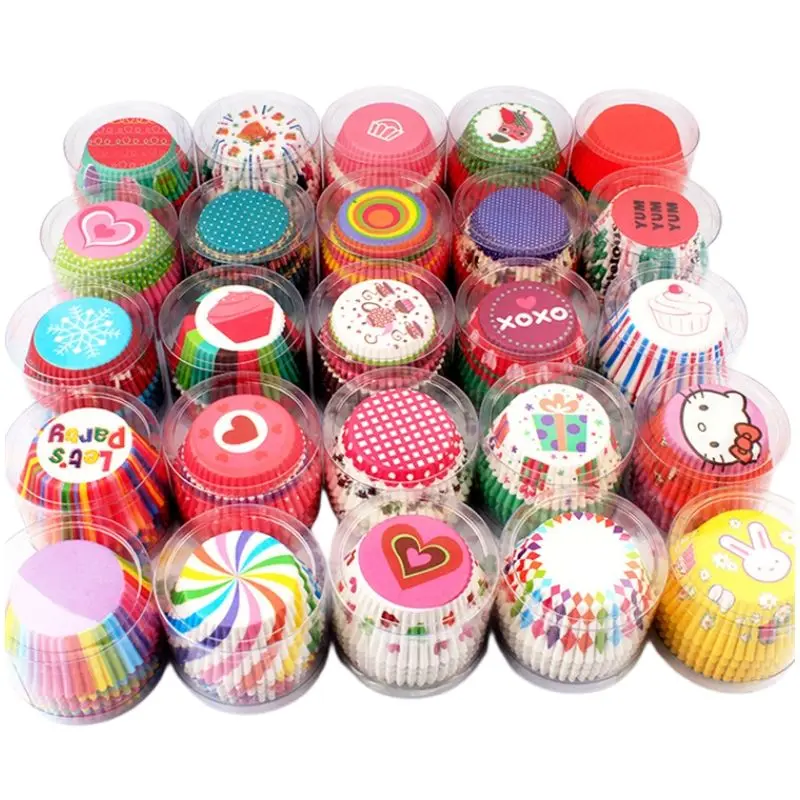 Mini Eid Mubarak Moulds for Red Cakes Liners/baker Capacillos Cup Cakes Mold Para Base De Caissette Cuisson Cake Parfait Cups