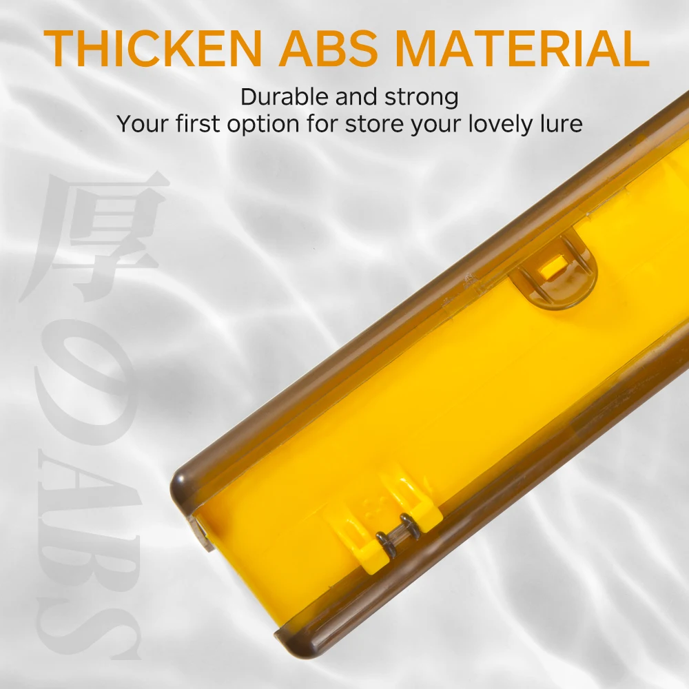 Hunthouse High Quality Plastic Waterproof Multi-function 18cm Fishing  Tackle Box Fishing Lure Box