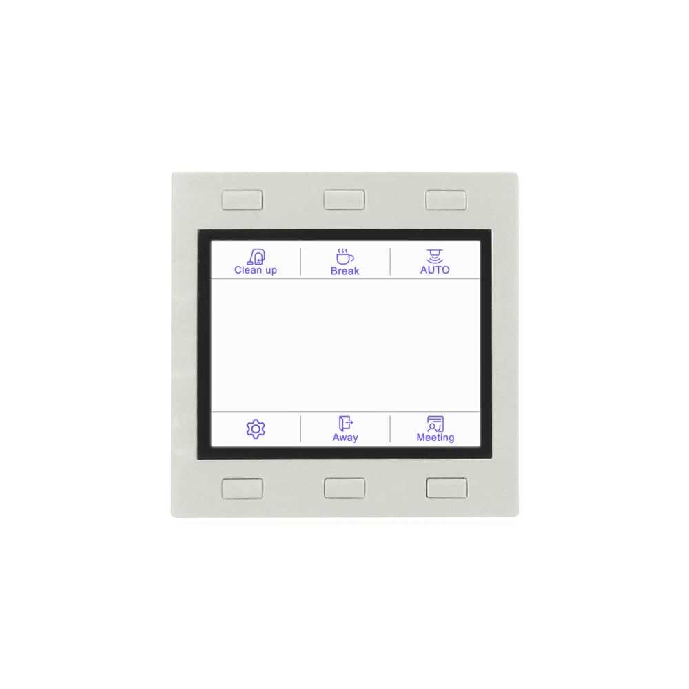 for classroom office iLightsIn Pro system daily use eu us 10A zigbee 6 channel scene switch