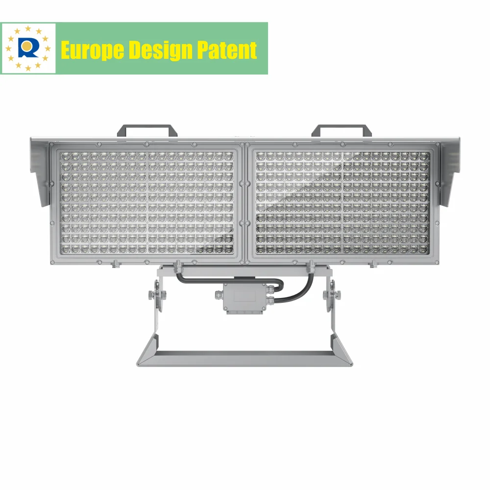 EU STOCK LED High Mast Light  Led Flood Light Stadium IP66 Waterproof Football Field Lighting  600W 800W 1500W 1800W ETL ROHS