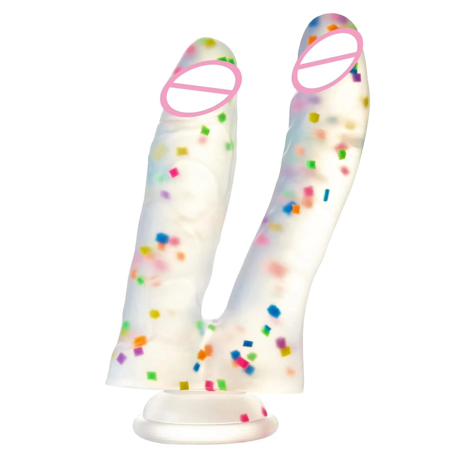 Sex Toy Double Headed Adult Realistic Female Dildo Vagina Anal Sextoy Lady  Lesbian Saxy Party Sex Toy for Woman