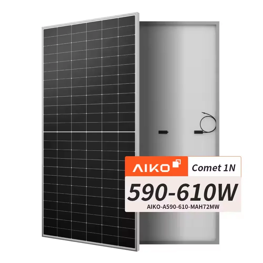 Aiko N-Type ABC Monofacial Module - 600W Solar Panels