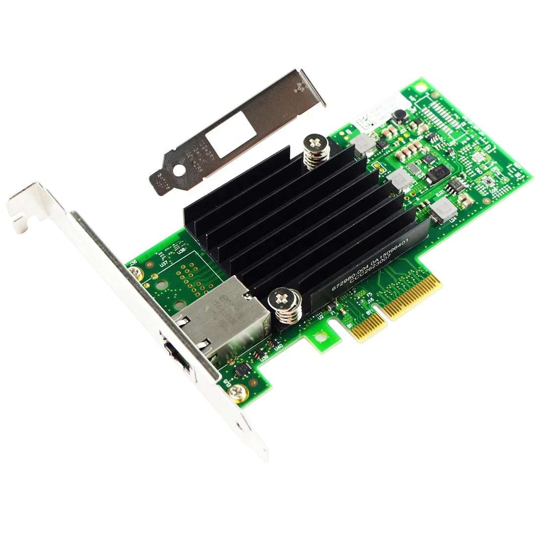 Tangxi 10 Gigabit Ethernet Server Network Card Main Control Chip 10 Gigabit 10G Network Card Chip for Intel X550-T1 Ethernet Converged Network Adapter PCI-E X4 v3.0 8.0 GT/s 