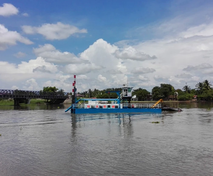 KEDA River Sand Vessel Cutter Suction Dredger Mud Dredger Machine to Extract River Sand