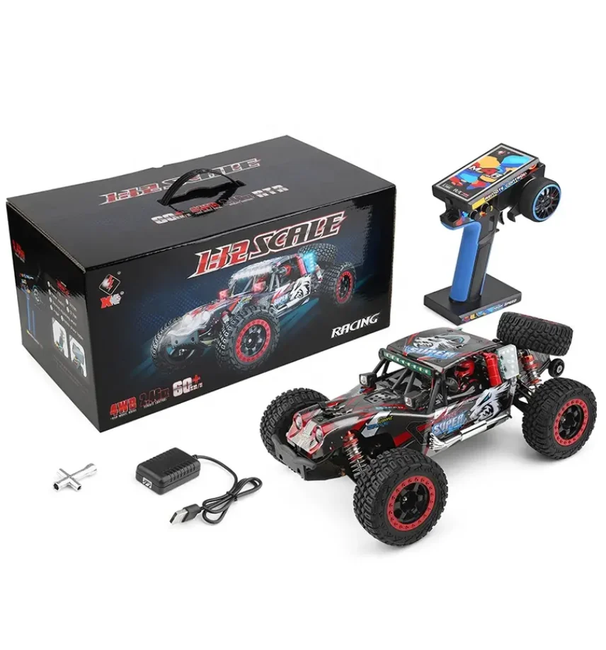 Wltoys 124028 RC Car - High Speed 4WD Brushless Crawler