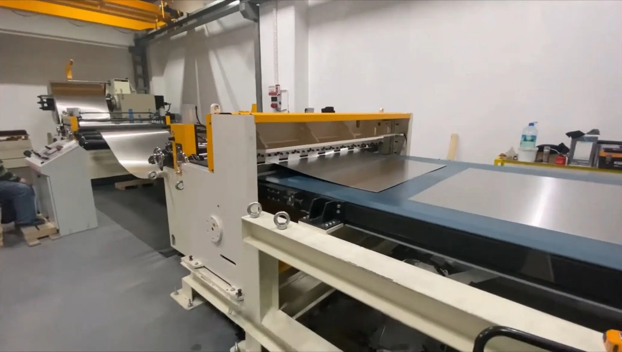 Cut to Length Machine for Stainless Steel Coil Decoiler Leveler Flying Shearing Cut to Length Machine