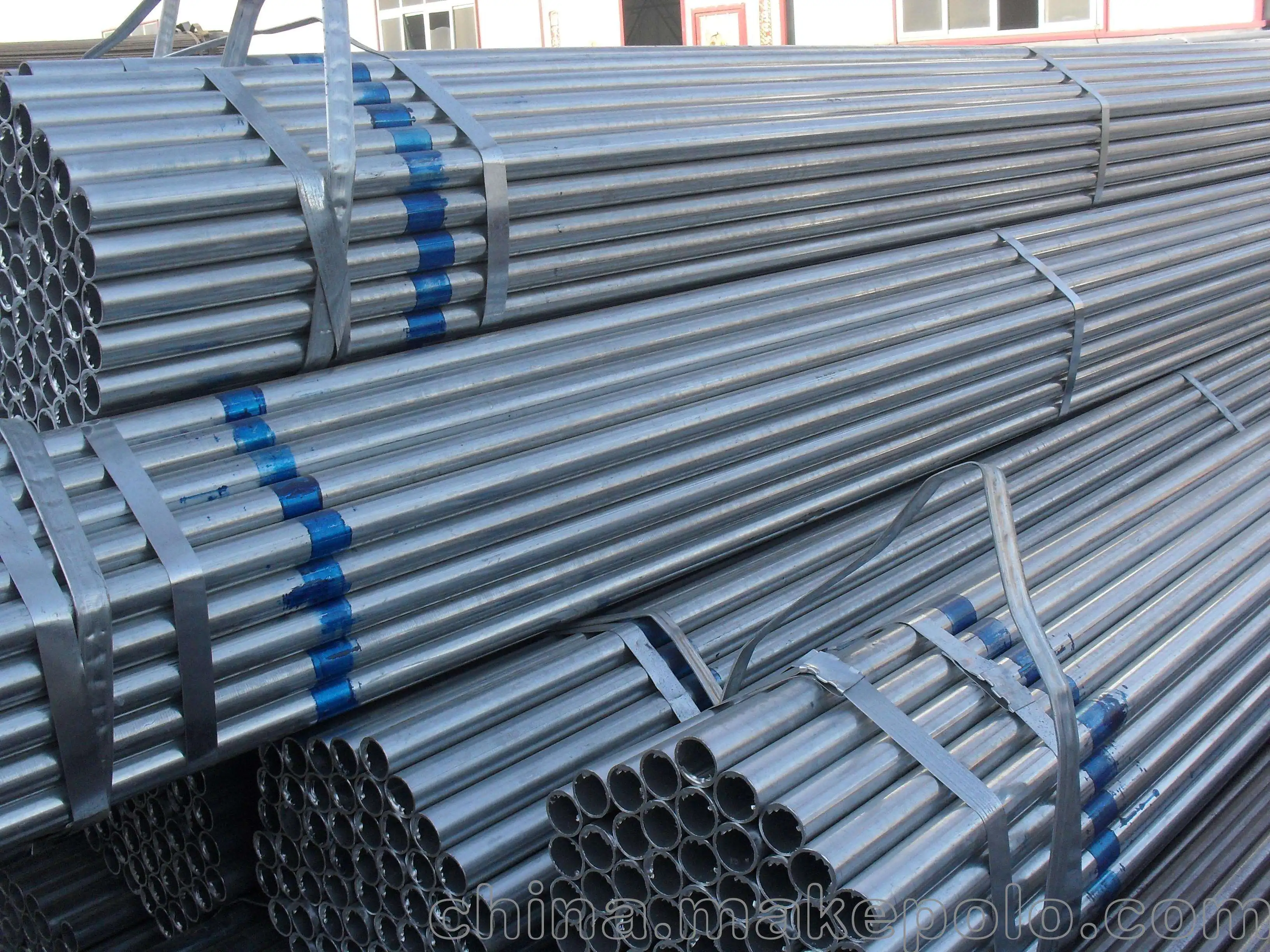HDT  Schedule 40 High Quality 3 4 Inch Hot Dip Galvanized Round Steel Iron Pipe Price 20 ft Galvanized Steel Pipe