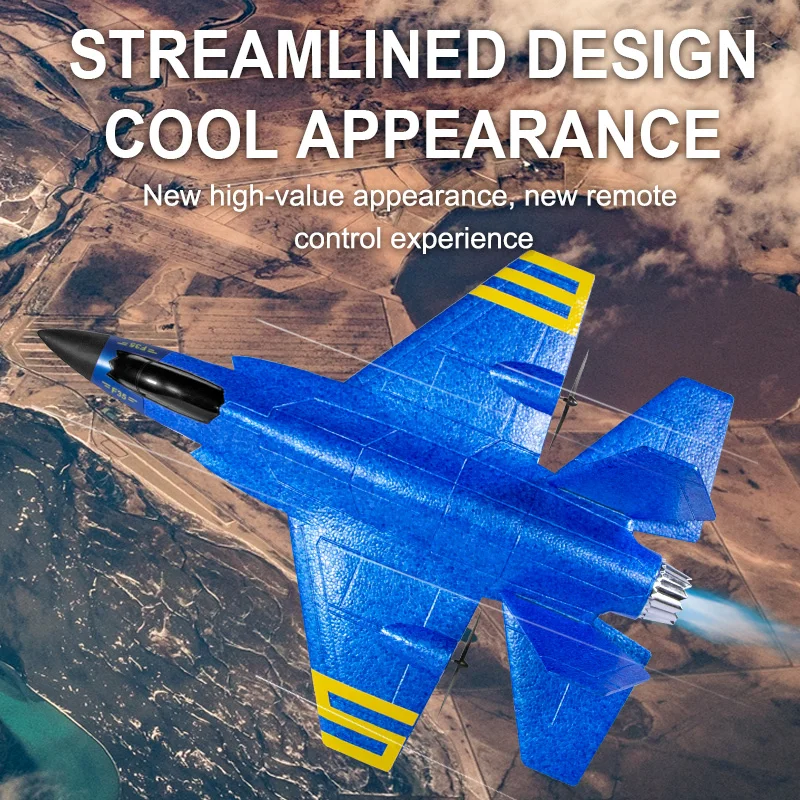 RC Airplanes Giant Scale F35 With LED Light EPP Foam RC Glider  Aircraft Model Aviones a Radio Control RTF RC Plane