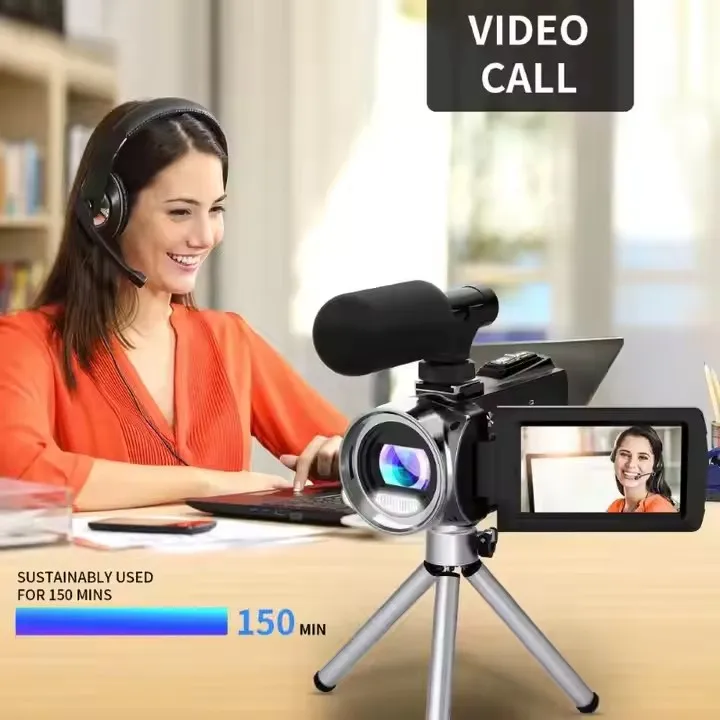 HDV-8162 Plus 4K HD 18X Zoom Digital Camera for Video Making