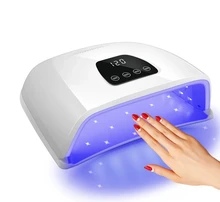72LEDS UV LED Nail Lamp for Acrylic Nail Gel Drying With Motion Sensing Professional Powerful Manicure Machine Nail Art Salon