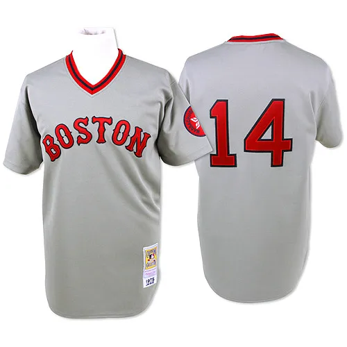 Men's Boston Red Sox Carl Yastrzemski Mitchell & Ness Cream