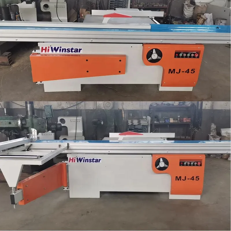 MJ45 High Precision Panel Saw Machine with Sliding Table Saw Wood Cutter