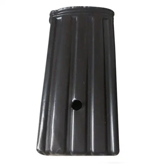 Высокий черный пластиковый горшок для рассады всех размеров, детские пакеты для деревьев с дренажными отверстиями