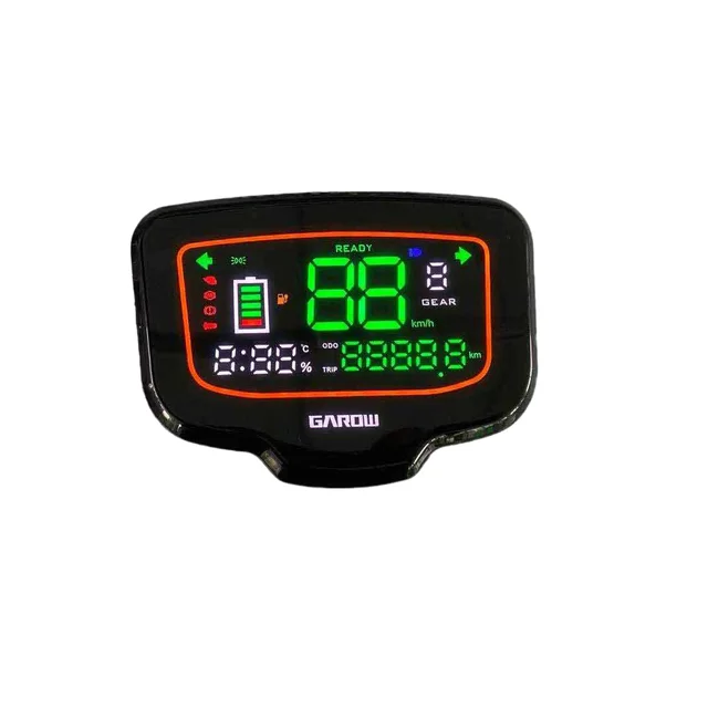 Electric Scooter 7inch LED Throttle Switch motorcycle digital speedometer