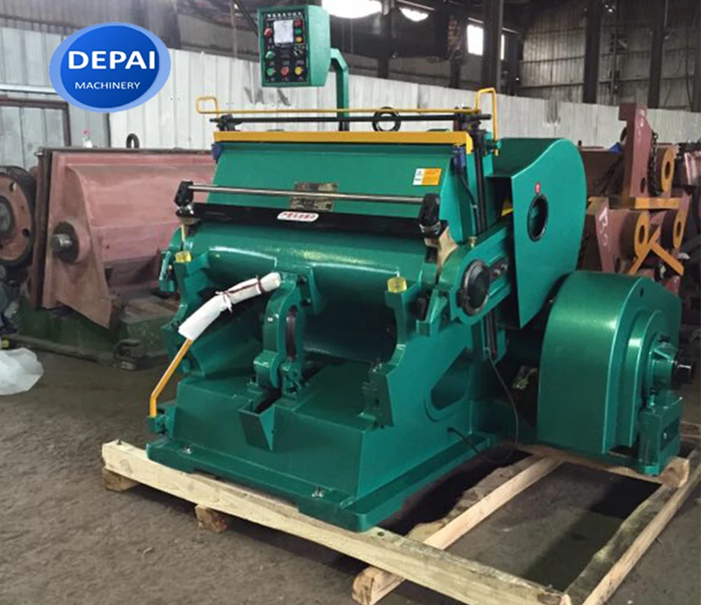 Semi Automatic ML750 Heavy Duty Paper Cardboard Die Cutting and Creasing Machine
