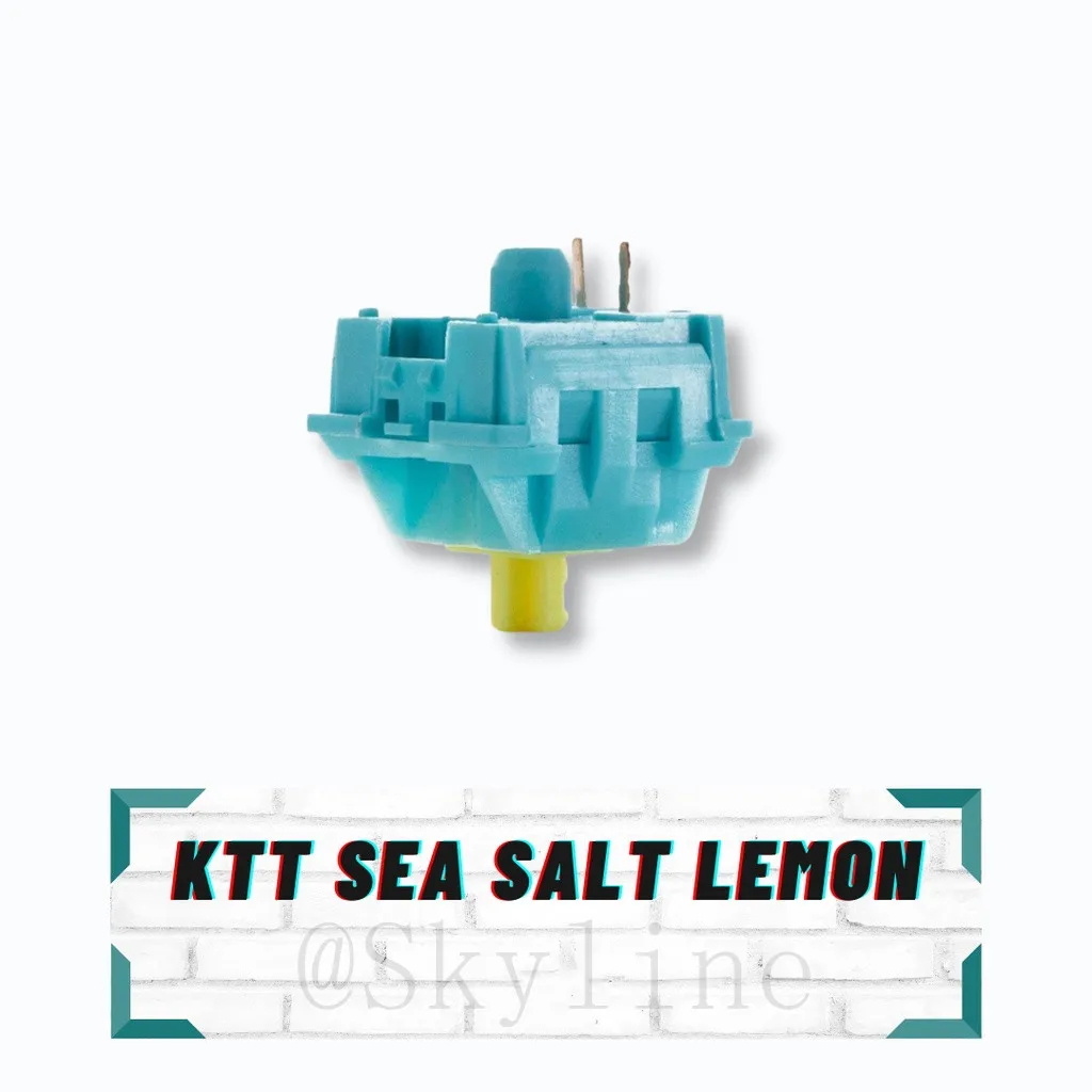 Ktt Sea Salt Lemon Linear Switches Switch For Mechanical Gaming