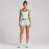 Vest+Shorts - Light blue
