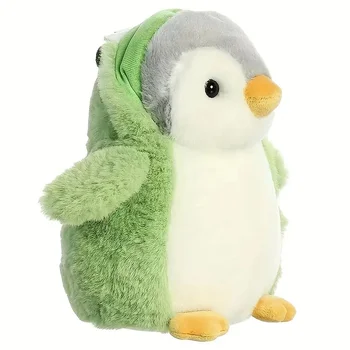 Manufacturer Custom Logo Cute Penguin Plush Toy Super Soft Stuffed Toy PP Filling Unisex Birthday Occasions Made Cotton Mesh