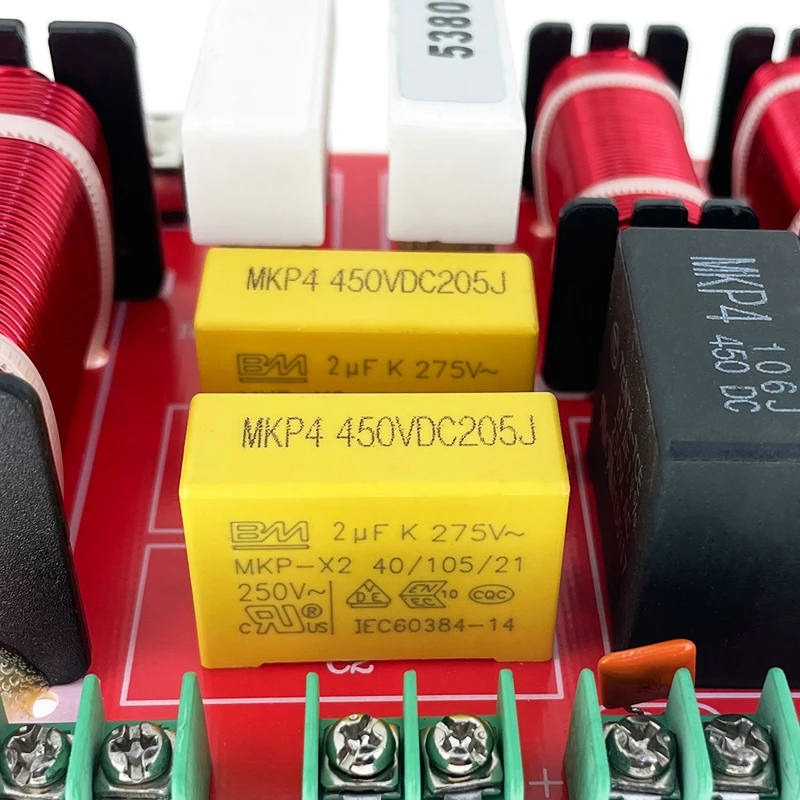 400W 5 Way Audio Crossover Network Speaker Divider for Treble