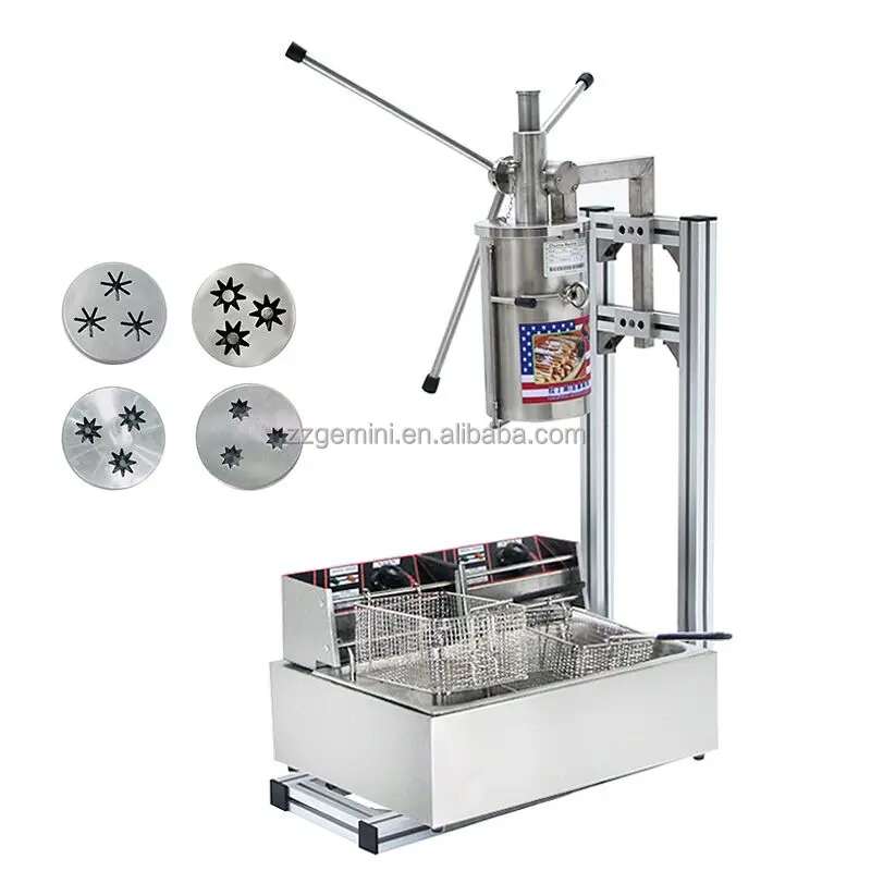 Deep Churros Tank/ churros filler filling machine Churros Maker Making  Machine with Large Big Deep Fryer with Wide Cabinet - AliExpress