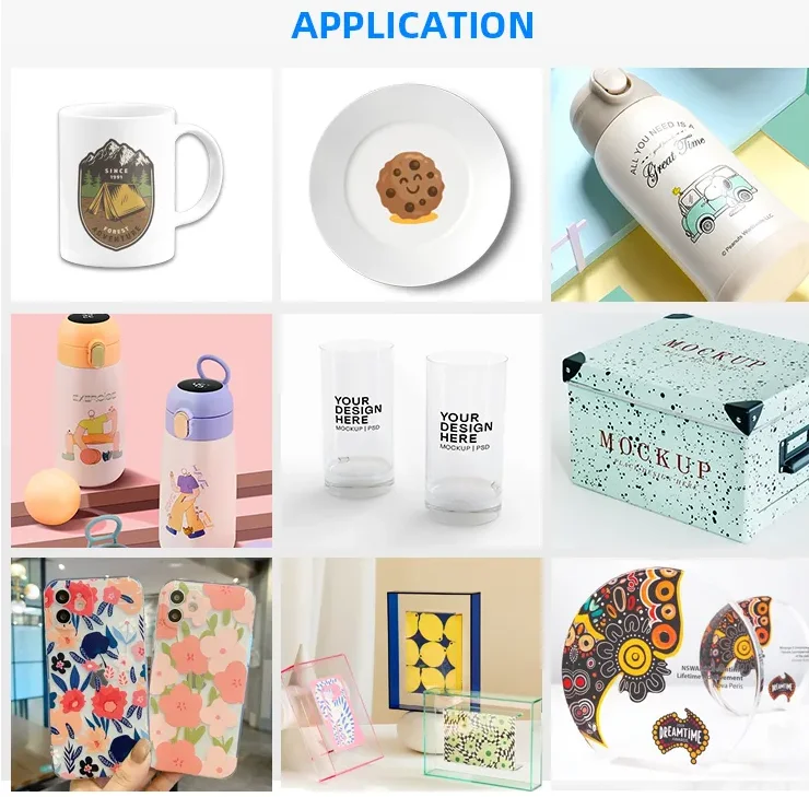 Lansong High Speed UV DTF Printer Xp600 I3200u1 3/4 Heads Multifunctional Laminator Roll to Roll 60Cm Printing  for logo Sticker supplier