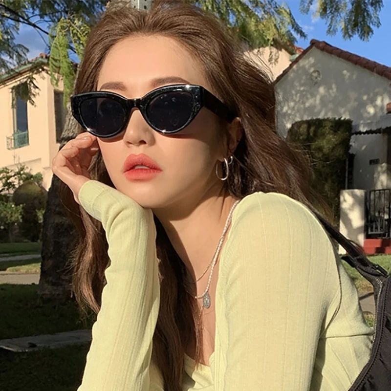 Cat Eye Tinted Lens Sunglasses Cat Eye Sunglasses Sun Glasses Brand Designer New Cat Eye Women Sunglasses