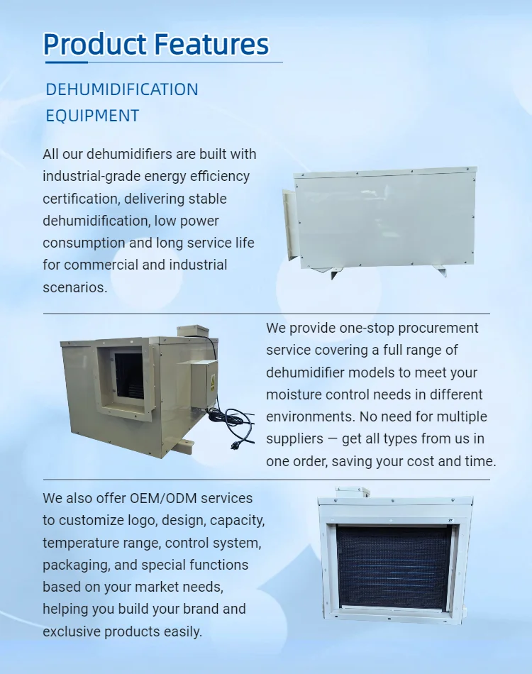 Ceiling Mounted Dehumidifier, 158L, 1200m³/H - detail 18