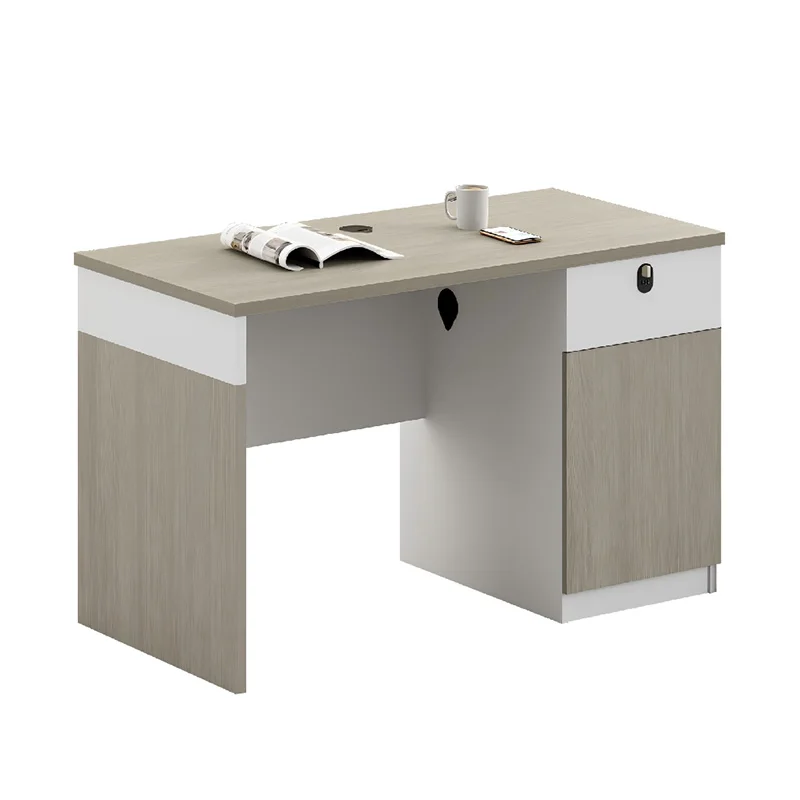 Modern Office Computer Wooden Desk Work Ceo Executive Furniture Luxury Set Desks for Room Table Factory Customization Wholesale image 3